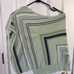 Bebe striped top